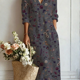 Vestido comprido boémio