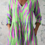 Ofélia | Blusa comprida com decote em V