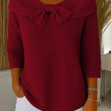 ANTONIETA | CAMISOLA COM LAÇO E DECOTE REDONDO