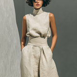 Verónica™ | Conjunto minimalista com top e calças longas