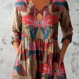 Sandrina | Blusa ampla com decote em V