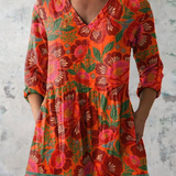 Marieta | Blusa longa com decote em V