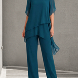 Aurora™ | Conjunto Palazzo em Chiffon
