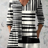 Suzete | Blusa comprida com decote em V