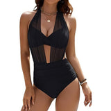 Sabrina | Fato de banho modelador de gola halter