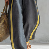 Conjunto de Duas Peças com Colete e Calças