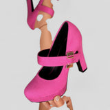 Gracinda | Sapatos de salto clássicos com tira