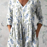Jerónima | Blusa longa com decote em V