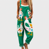 Macacão estampado confortável
