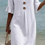 Vestido casual de senhora