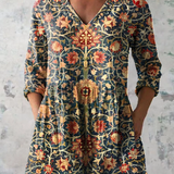 Celina | Blusa comprida com decote em V