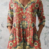 Leontina | Blusa ampla com decote em V