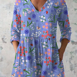 Aurélia | Blusa comprida com decote em V