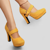 Gracinda | Sapatos de salto clássicos com tira