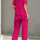 Aurora™ | Conjunto Palazzo em Chiffon