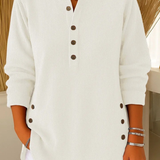 PILAR | TÚNICA HENLEY COM BOTÕES