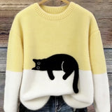 CLÁUDIA | CAMISOLA OVERSIZED COM GATO PARA MULHER