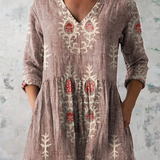 Etelvina | Blusa Solta com Decote em V