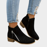 Flávia™ | Botas vintage de estilo clássico