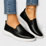 Nina Sapatilha Slip-On de Conforto Diário
