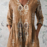 Etelvina | Blusa Solta com Decote em V
