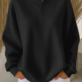 LEOPOLDINA | CAMISOLA HENLEY COM TEXTURA WAFFLE