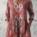 Etelvina | Blusa Solta com Decote em V