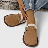 Valdemira™ | Sapatilhas de Inverno com Forro de Pelúcia e Fivela