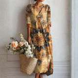 Dora™ | Vestido Floral de Elegância Natural
