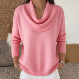 ROSINHA | CAMISOLA FEMININA COM GOLA DRAPEADA