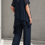 Aurora™ | Conjunto Palazzo em Chiffon
