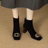 Botas de Veludo de Ópio