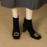 Botas de Veludo de Ópio