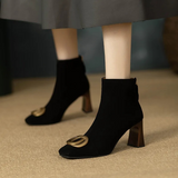 Botas de Veludo de Ópio