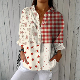 Hilária™ | Blusa de patchwork de estilo country