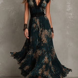 ANA | VESTIDO MAXI ELEGANTE PARA MULHER