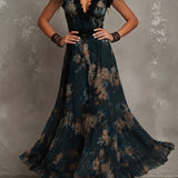 ANA | VESTIDO MAXI ELEGANTE PARA MULHER
