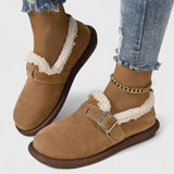 Valdemira™ | Sapatilhas de Inverno com Forro de Pelúcia e Fivela