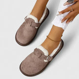 Valdemira™ | Sapatilhas de Inverno com Forro de Pelúcia e Fivela