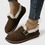 Valdemira™ | Sapatilhas de Inverno com Forro de Pelúcia e Fivela