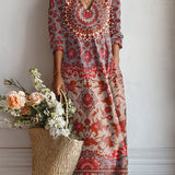 Vestido comprido boémio