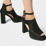 Lopez Sapatos de Salto Grosso Multicoloridos