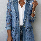 Antonieta | Blazer com Renda Floral