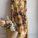 Vestido comprido boémio