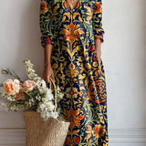 Vestido comprido boémio