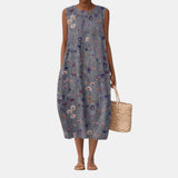 Sara™ | Vestido midi para o dia a dia